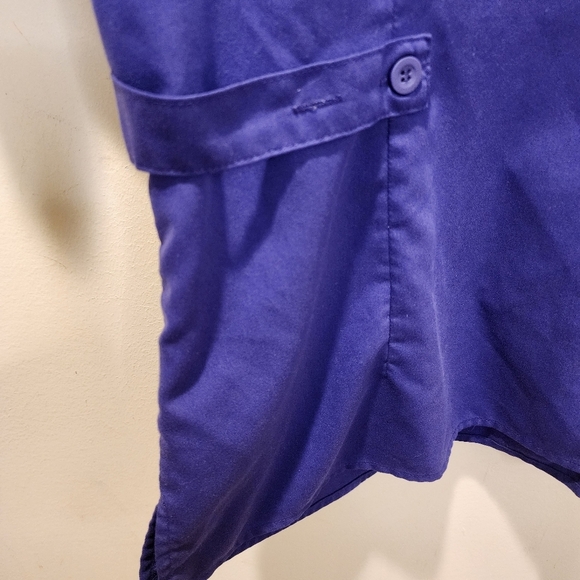 GREY'S ANATONY Women Purple Scrub Top Size L - Picture 6 of 12